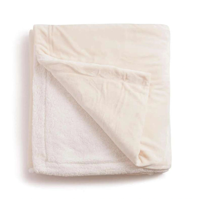 Ultra Cozy Sherpa Blanket 200X240Cm-Cream