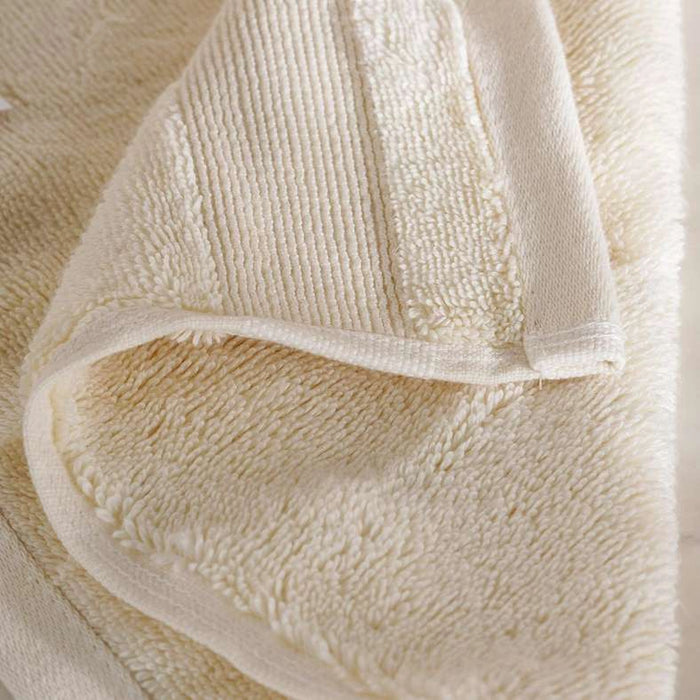 Ultra Luxe 780 Gsm Turkish Cotton 4Pk Fingertip Towel 30X30 Cm - Cream