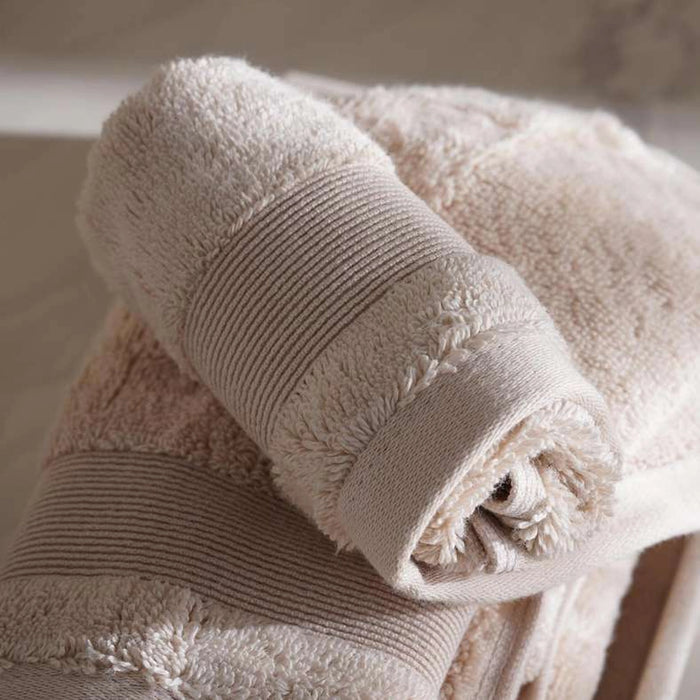 Ultra Luxe 780 Gsm Turkish Cotton 4Pk Fingertip Towel 30X30 Cm - Sand