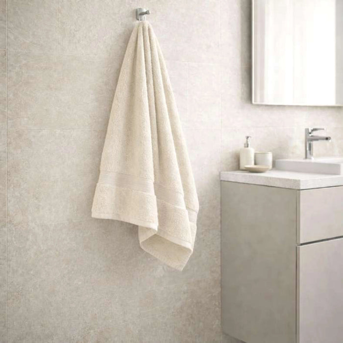 Ultra Luxe 780 Gsm Turkish Cotton Hand Towel 50X90 Cm-Cream