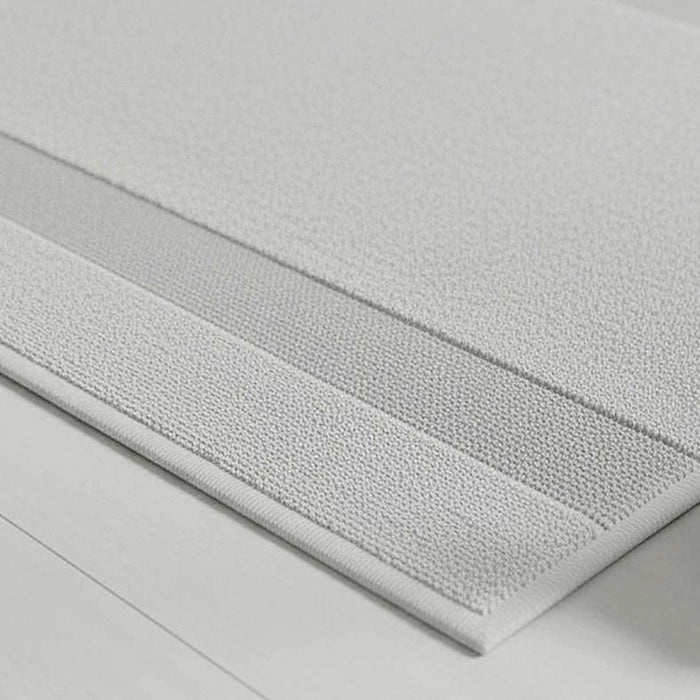 Ultra Luxe Turkish Anti Slip Bathmat 50X80Cm-Nickle