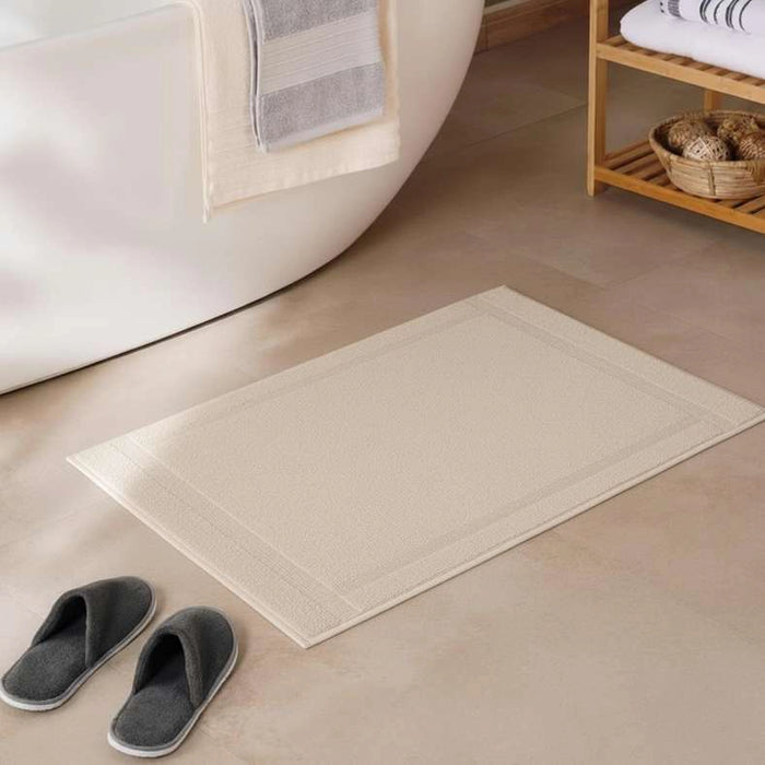 Ultra Luxe Turkish Anti Slip Bathmat 50X80Cm-Sand