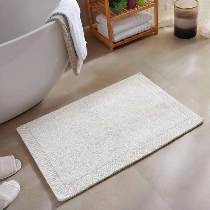 Ultra Luxe Turkish Anti Slip Bathmat 50X80Cm-White