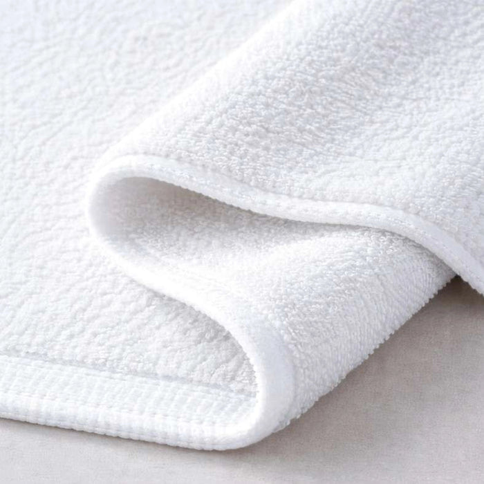 Ultra Luxe Turkish Anti Slip Bathmat 50X80Cm-White