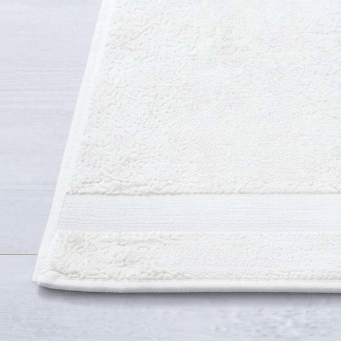 Ultra Luxe Turkish Anti Slip Bathmat 50X80Cm-White