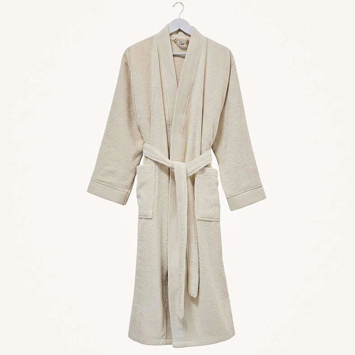 Ultra Luxe Turkish Bathrobe L/Xl-Cream Pan Home