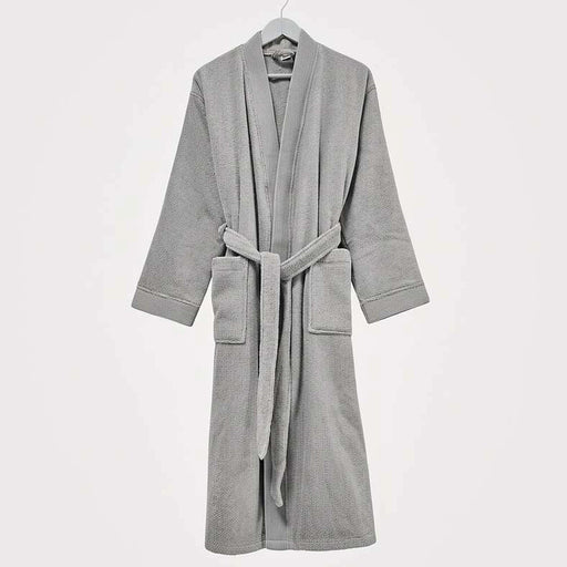 Ultra Luxe Turkish Bathrobe L/Xl-Nickle Pan Home