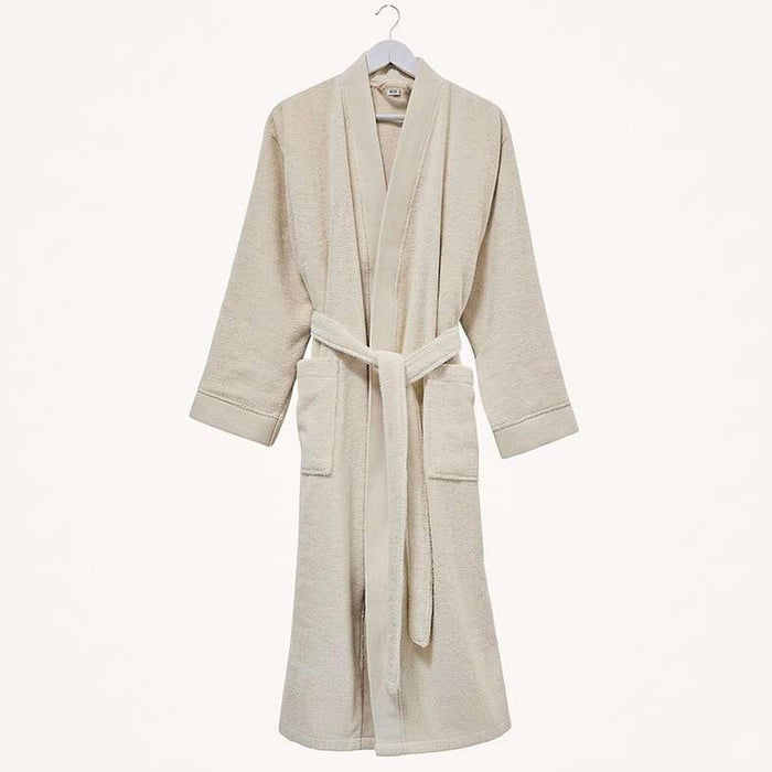 Ultra Luxe Turkish Bathrobe S/M-Cream