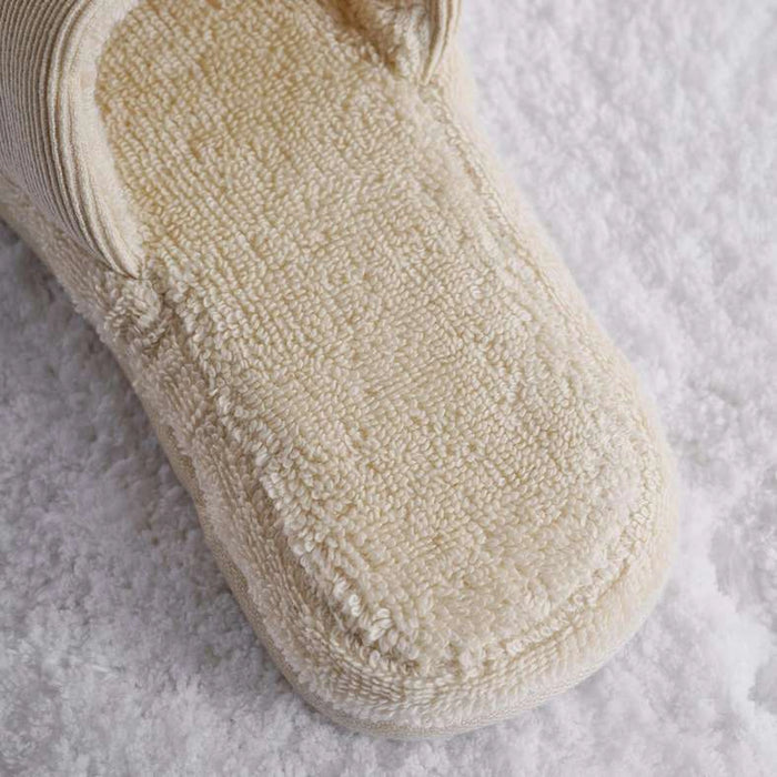 Ultra Luxe Turkish Indoor Slipper-Cream