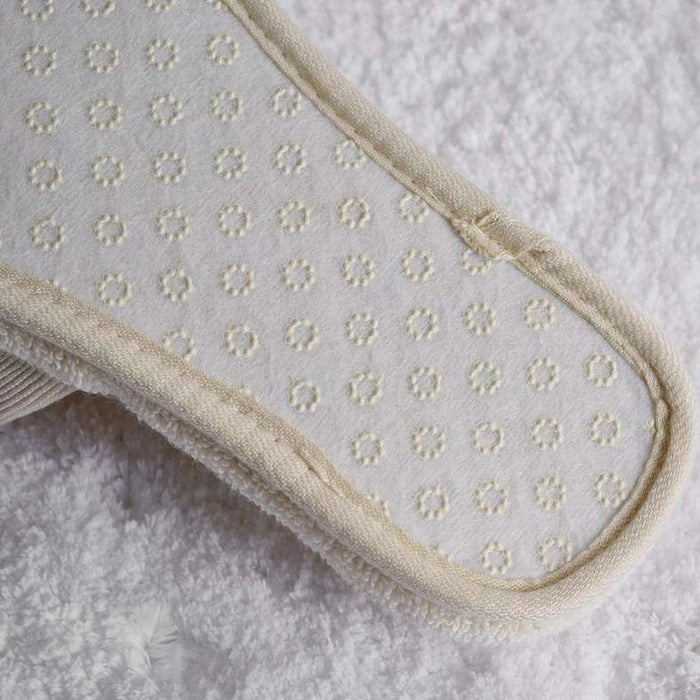 Ultra Luxe Turkish Indoor Slipper-Cream