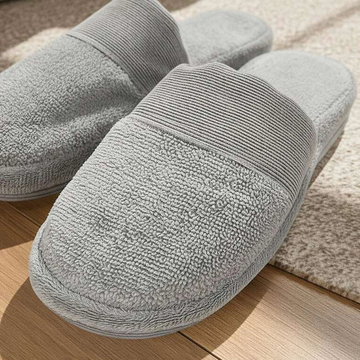 Ultra Luxe Turkish Indoor Slipper-Nickle
