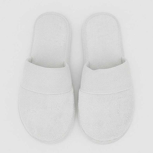 Ultra Luxe Turkish Indoor Slipper-White Pan Home