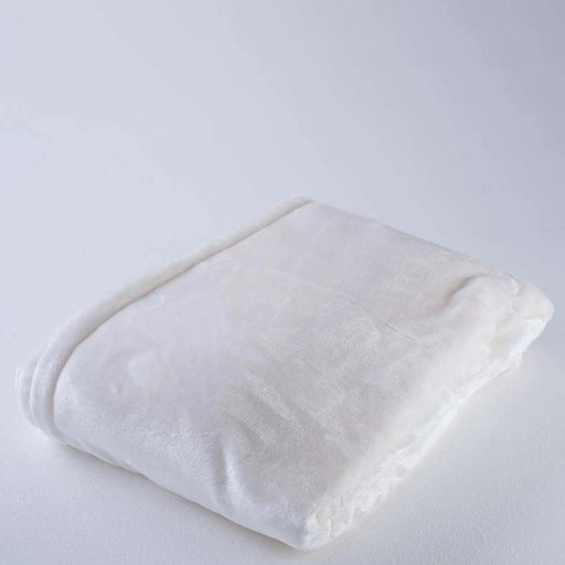 Ultra Plush Blanket 220X240cm-Ivory Pan Home