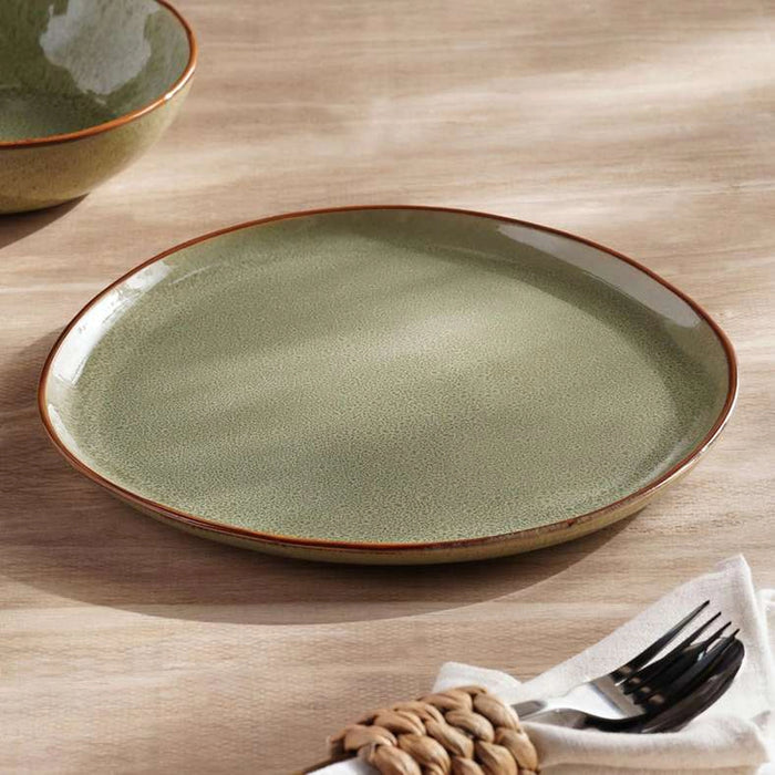 Umina Stoneware Dinner Plate Dia27Cm -Green