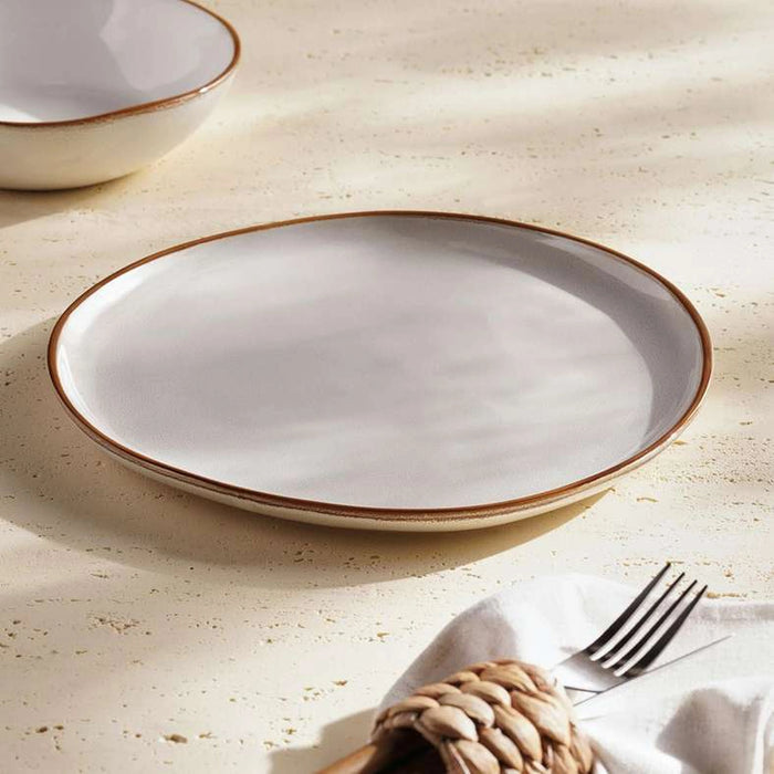 Umina Stoneware Dinner Plate Dia27Cm -White