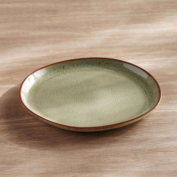 Umina Stoneware Side Plate Dia20.5Cm -Green