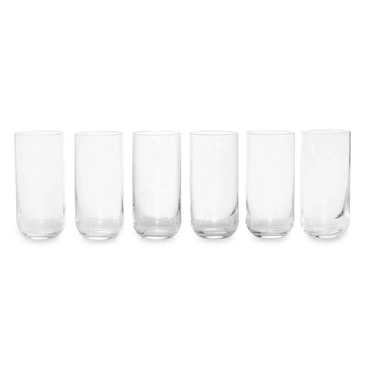 Umma 6-Piece Highball Crystal Glass Set 440Ml - Clear Pan Home