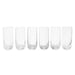 Umma 6-Piece Highball Crystal Glass Set 440Ml - Clear Pan Home