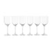 Umma 6-Piece Stemware Crystal Glass Set 330Ml -Clear Pan Home