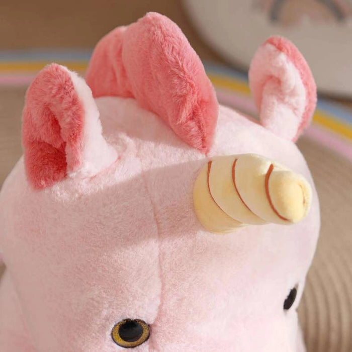 Unicorn Cuddly Fur Toy 48X26X25Cm - Pink