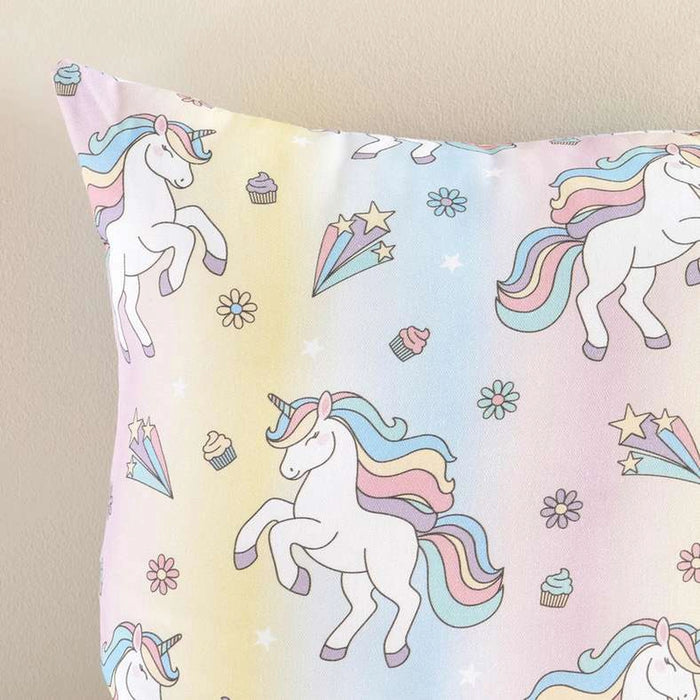 Unicorn Filled Cushion 45X45Cm-Multi