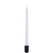 Unscented White 8 -Piece Taper Candle - 6 Hrs Pan Home