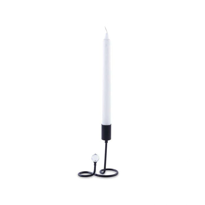 Unscented White 8 -Piece Taper Candle - 6 Hrs Pan Home