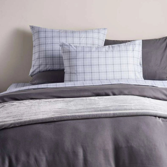 Urban Home 8-Piece King Bed In A Bag Set 240X260Cm - Grey