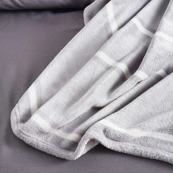 Urban Home 8-Piece King Bed In A Bag Set 240X260Cm - Grey