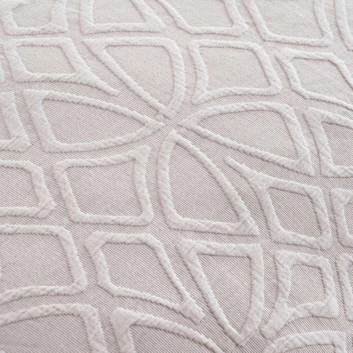 Urban Studio Nicole Matelasse Jacquard 3-Piece King Duvet Cover Set 230X220Cm - Grey