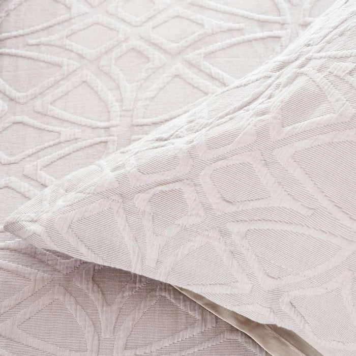 Urban Studio Nicole Matelasse Jacquard 3-Piece King Duvet Cover Set 230X220Cm - Grey