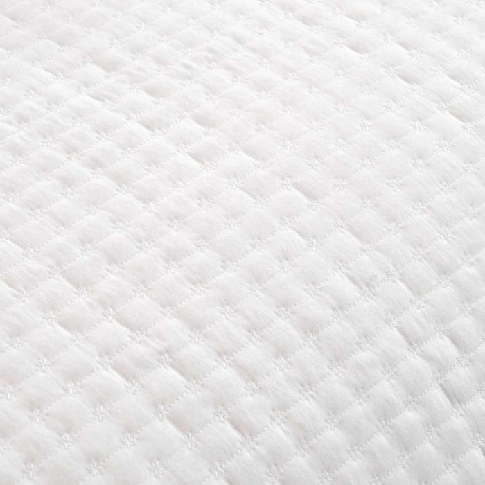 Urban Studio Olivia Border Bedspread 220X240Cm - Grey