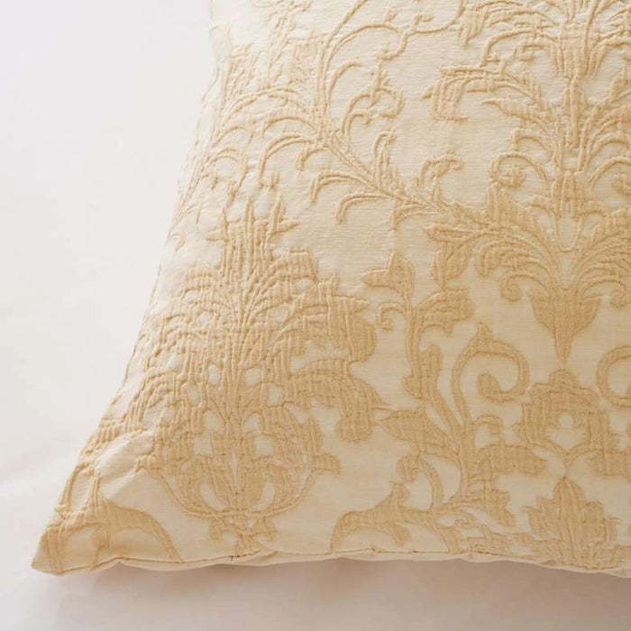 Urban Studio Savoy Matelasse Jacquard 3-Piece King Comforter Set 240X260Cm - Corn Husk