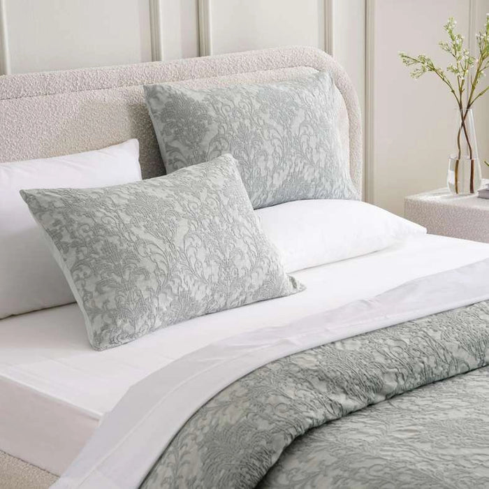Urban Studio Savoy Matelasse Jacquard 3-Piece King Comforter Set 240X260Cm - Sage