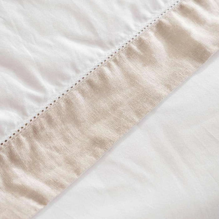 Urban Studio Unique Applique 3-Piece Queen Duvet Cover Set 200X200Cm - Beige