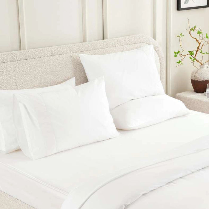 Urban Studio Unique Applique 3-Piece Super King Duvet Cover Set 260X220Cm - White
