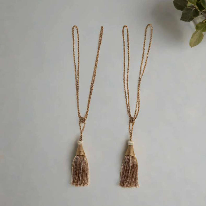 Urvi Tie Back Pair - Gold