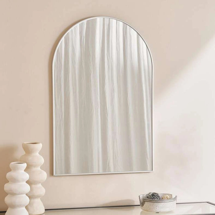 Usher Wall Miror 60X90Cm- Silver