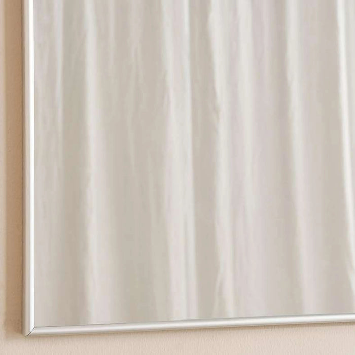 Usher Wall Miror 60X90Cm- Silver