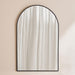 usher wall mirror 60x90cm - black Pan Home