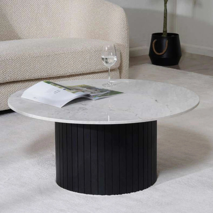 Vadin Coffee Table Marble Pan Home