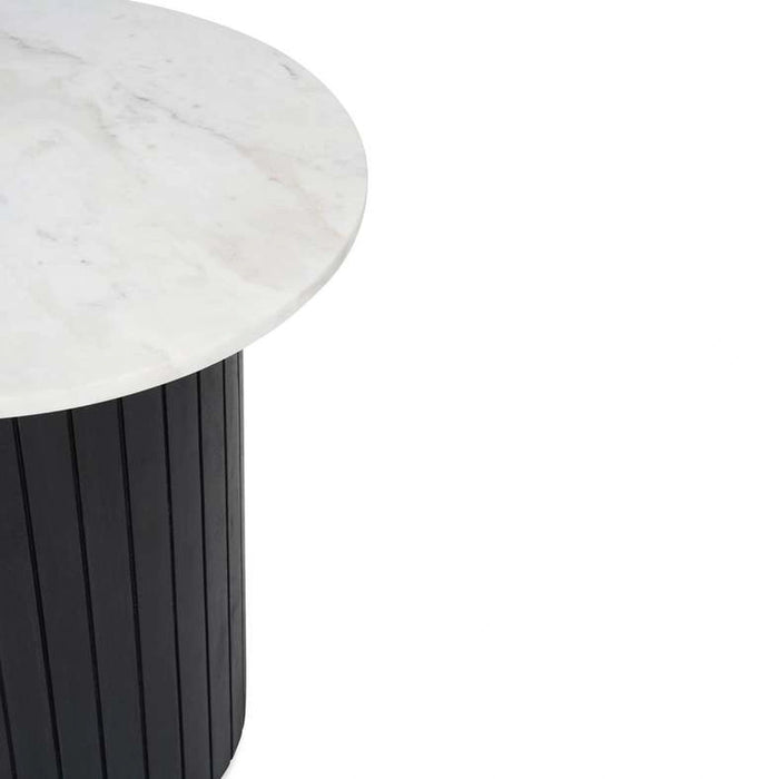 Vadin End Table Marble Pan Home