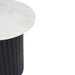 Vadin End Table Marble Pan Home