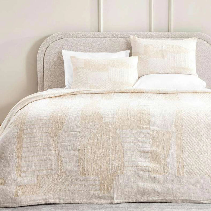 Valencia Handwoven 3 Piece Bedspread Set 220X240Cm - Beige