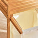 Valet Bamboo Frame Laundry Hamper 73Cm - Natural Pan Home