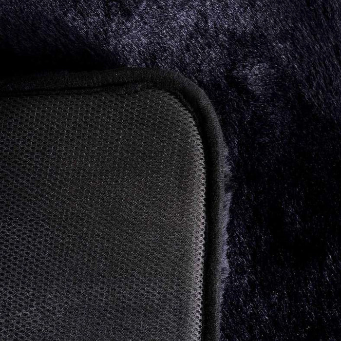 Valyria Memory Foam Bathmat 60X120Cm - Black