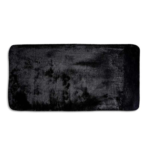 Valyria Memory Foam Bathmat 60X120Cm - Black PAN HOME