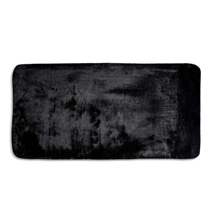 Valyria Memory Foam Bathmat 60X120Cm - Black