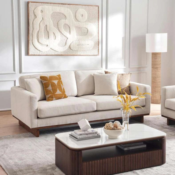 Vandala 3 Seater Sofa - Beige