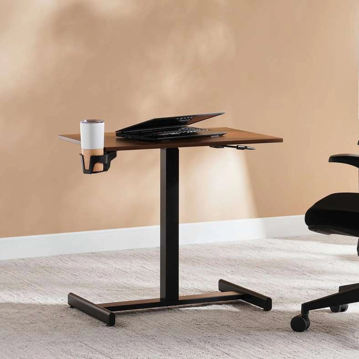 Vanguard Adjustable Office Desk - Dark Brown